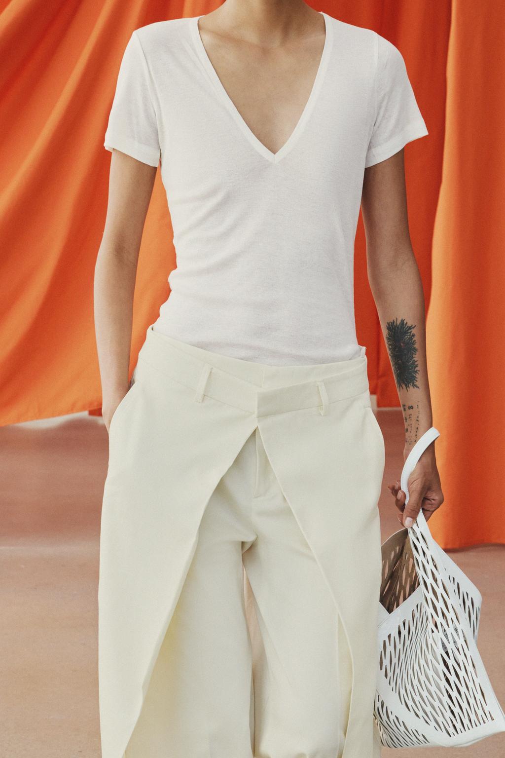LYOCELL AND SILK T-SHIRT - image 2