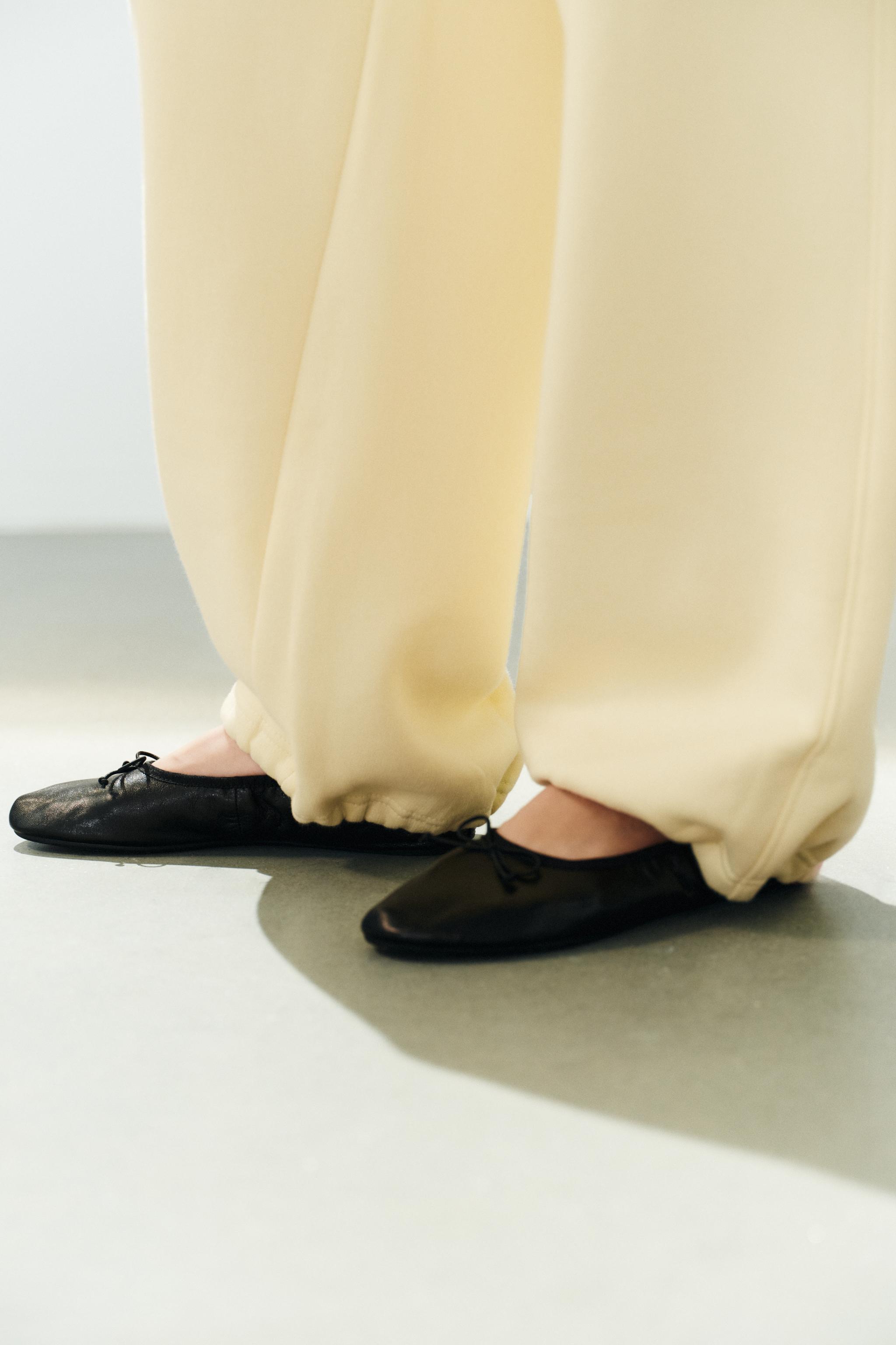 BASIC STRAIGHT SWEAT PANTS WITH ADJUSTABLE HEM