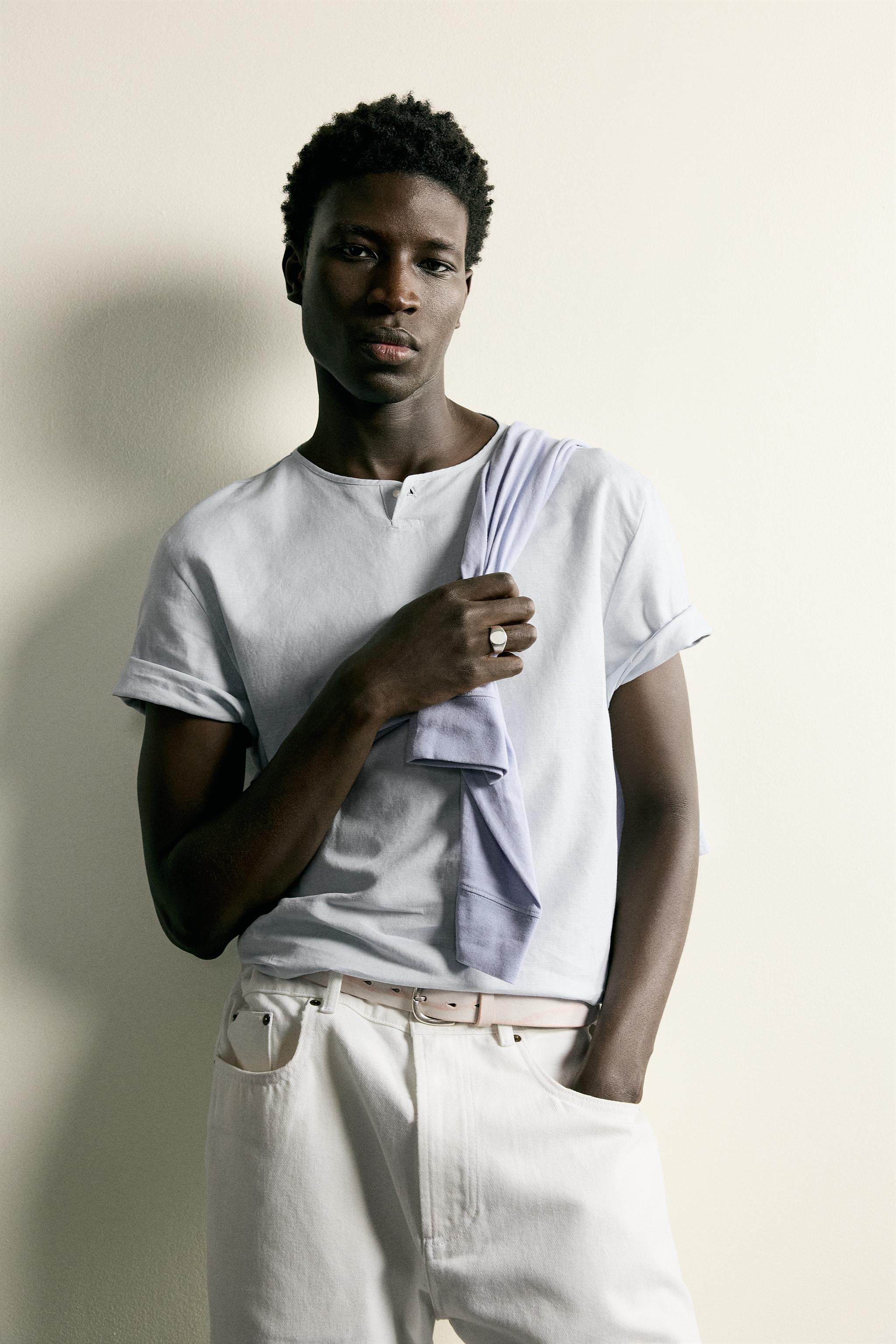 Мужские аксессуары Zara COMBINED STONE SIGNET RING