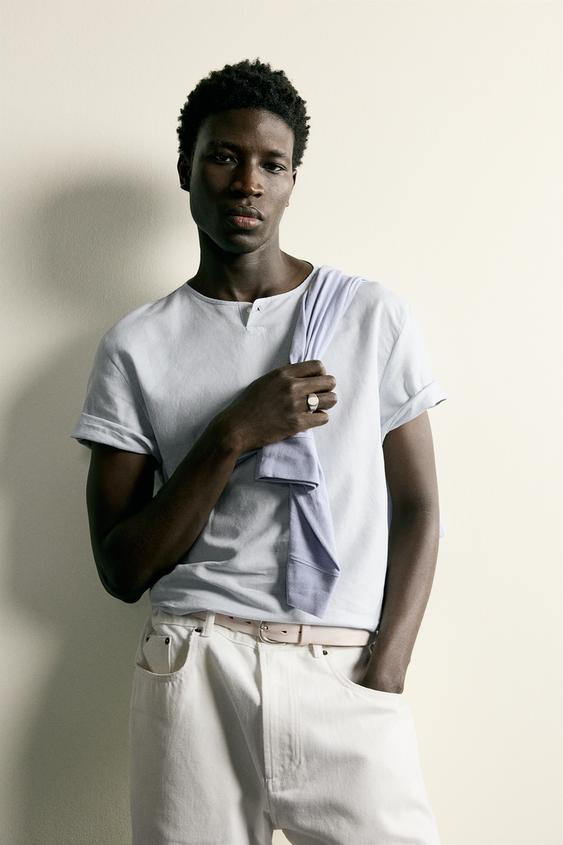 CONTRAST STONE SIGNET RING - Silver de Zara - Imagen 0