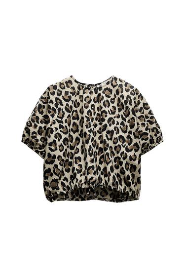 ANIMAL PRINT TOP ZW COLLECTION