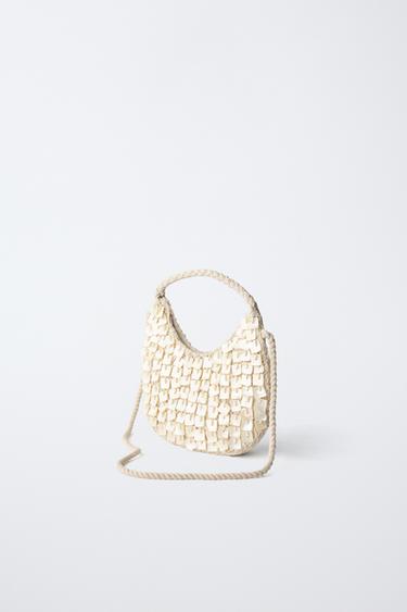 SAC BANDOULIÈRE DÉCORS - Blanc écru de Zara - Image 2