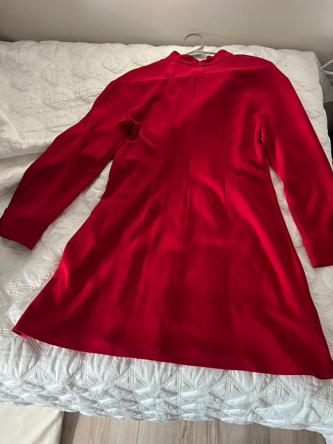 PLEATED MINI DRESS - Image 4