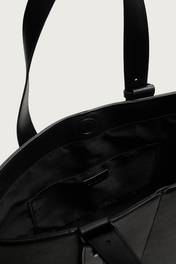 SAC SHOPPER UNI - Noir de Zara - Image 5