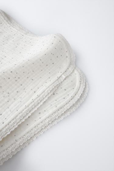 COUVERTURE À TEXTURE ÉTOILES - Écru de Zara - Image 1