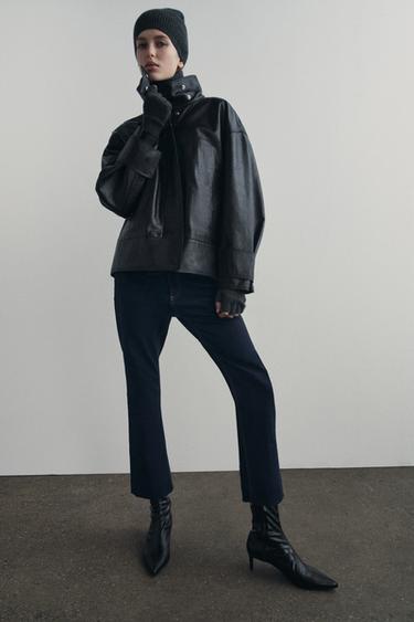 ШЕРСТЯНЫЕ МИТЕНКИ — Антрацитово-серый от Zara — изображение 0