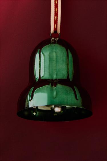 GREEN BELL CHRISTMAS TREE DECORATION — Green 1