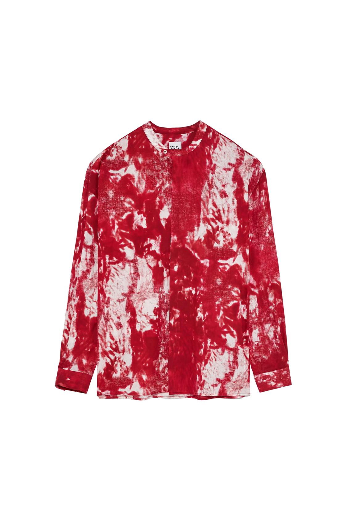 TIE-DYE PRINT SHIRT - Image 4
