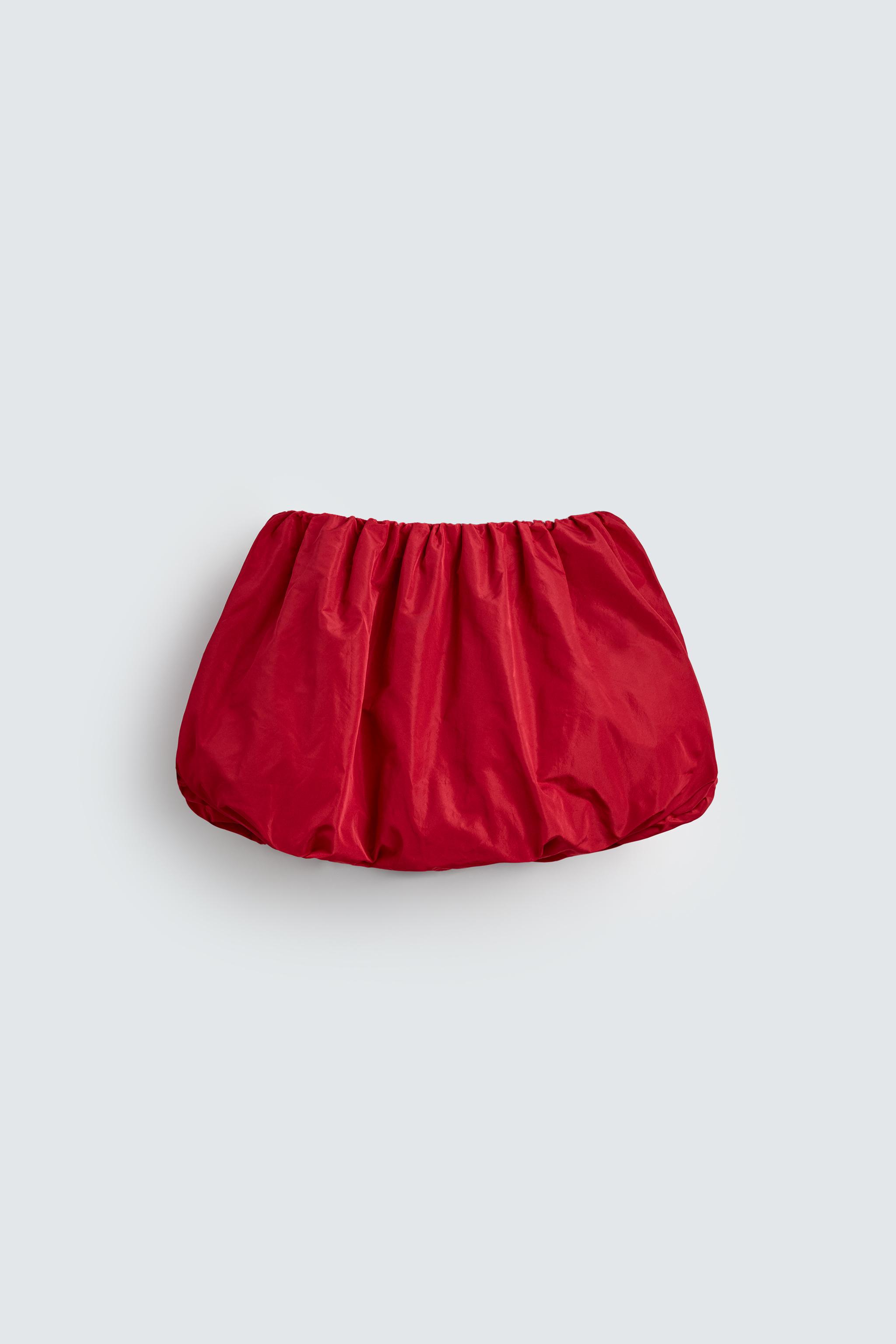 BALLOON MINI SKIRT HARRY LAMBERT FOR ZARA X DISNEY - Red BALLOON MINI SKIRT HARRY LAMBERT FOR ZARA X DISNEY - Red
