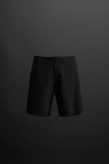BOARDSHORT SURF POCHE - Noir de Zara