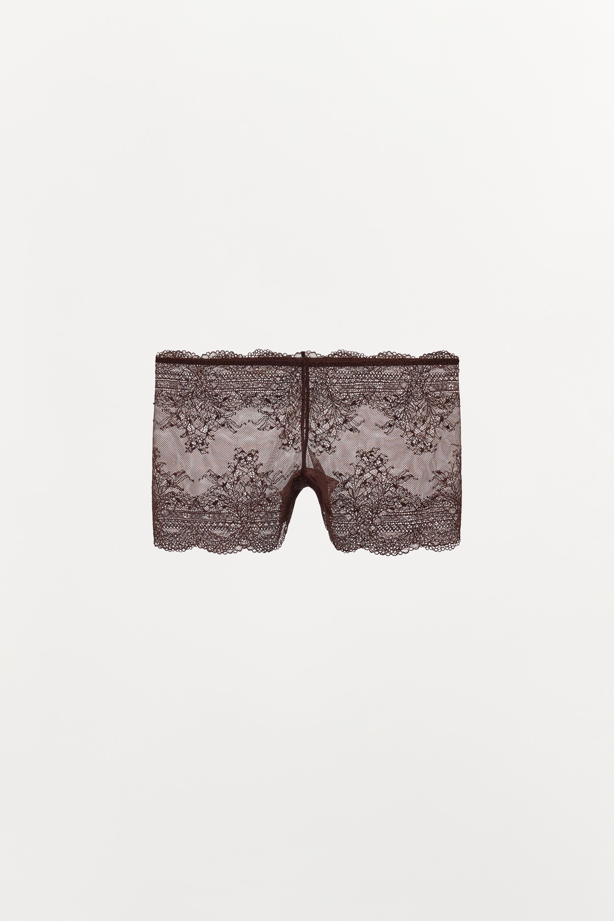 CULOTTE JUPE-CULOTTE EN DENTELLE