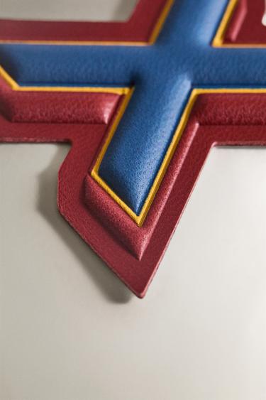 LEATHER LETTER A PATCH - Multicoloured by Zara - Image 1