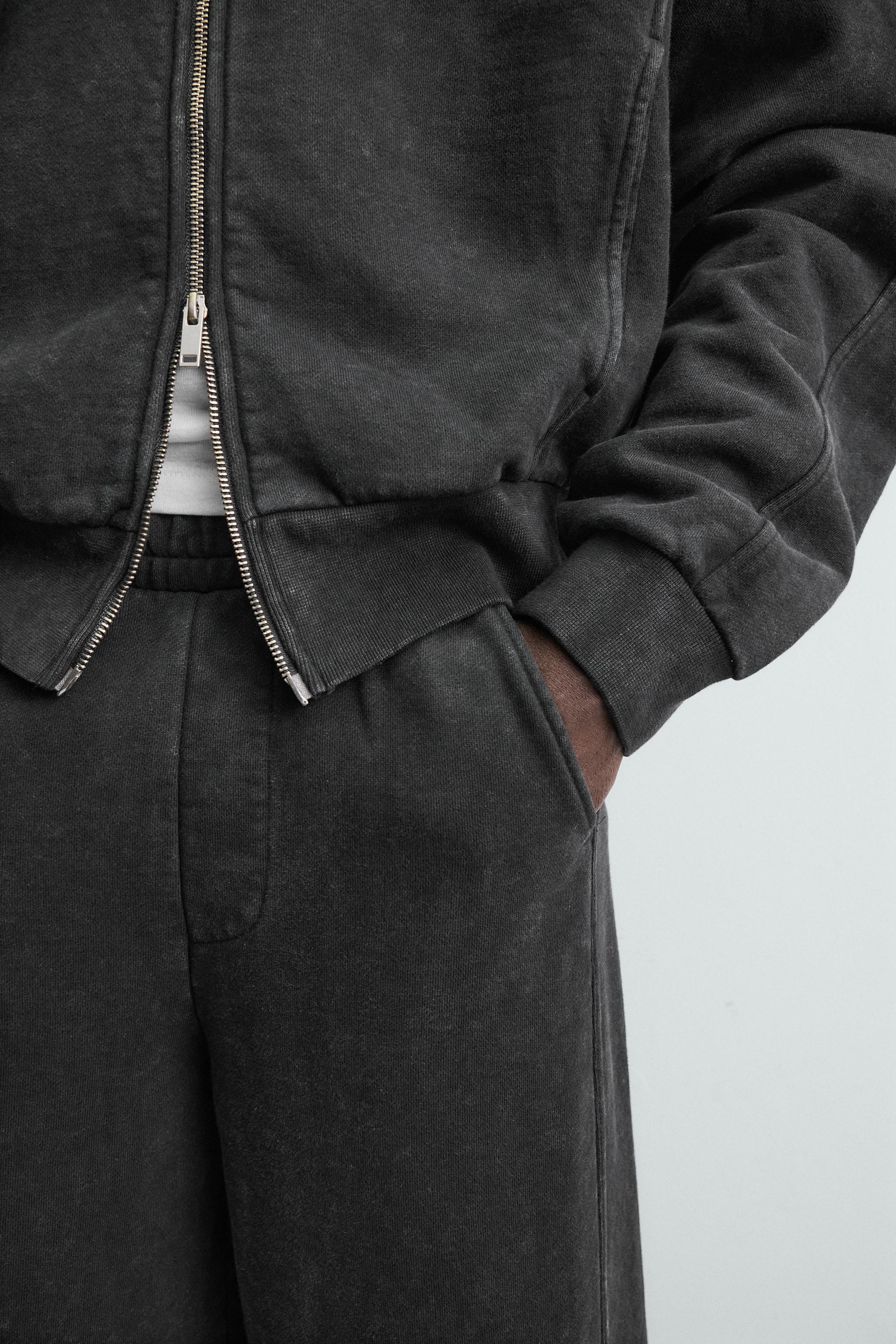PANTALON JOGGER COUPE BALLON DÉLAVÉ