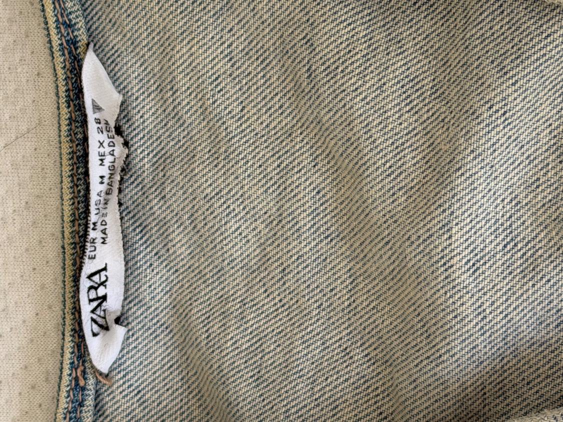 CHALECO CROP DENIM TRF - Image 3