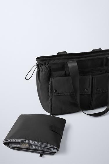 MATERNITY TOTE BAG - Black by Zara