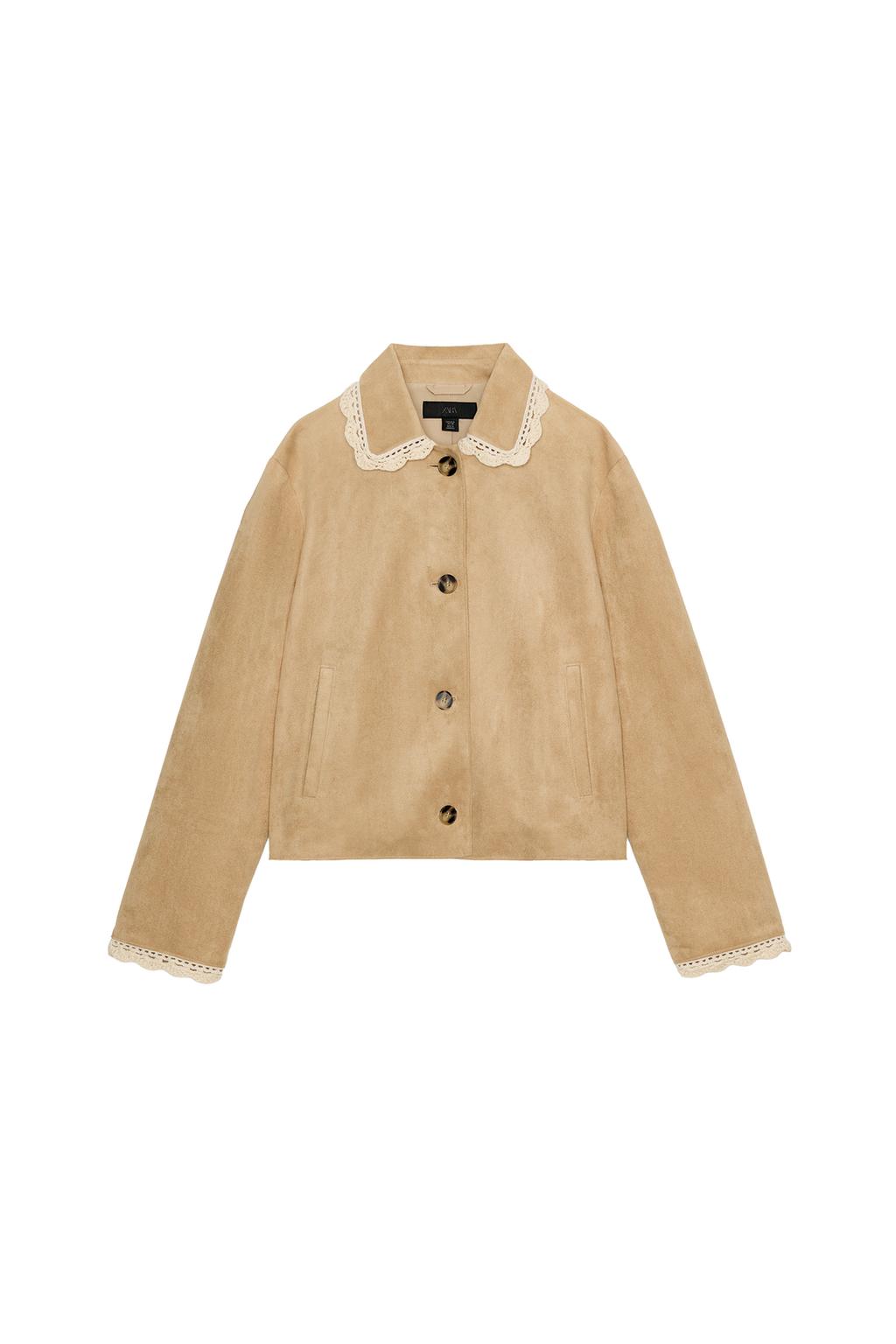 FAUX SUEDE JACKET - image 3