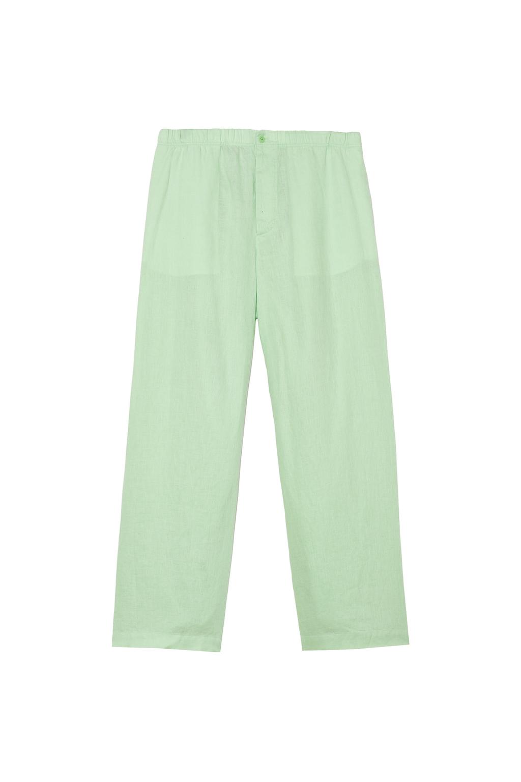 100% LINEN RELAXED FIT TROUSERS