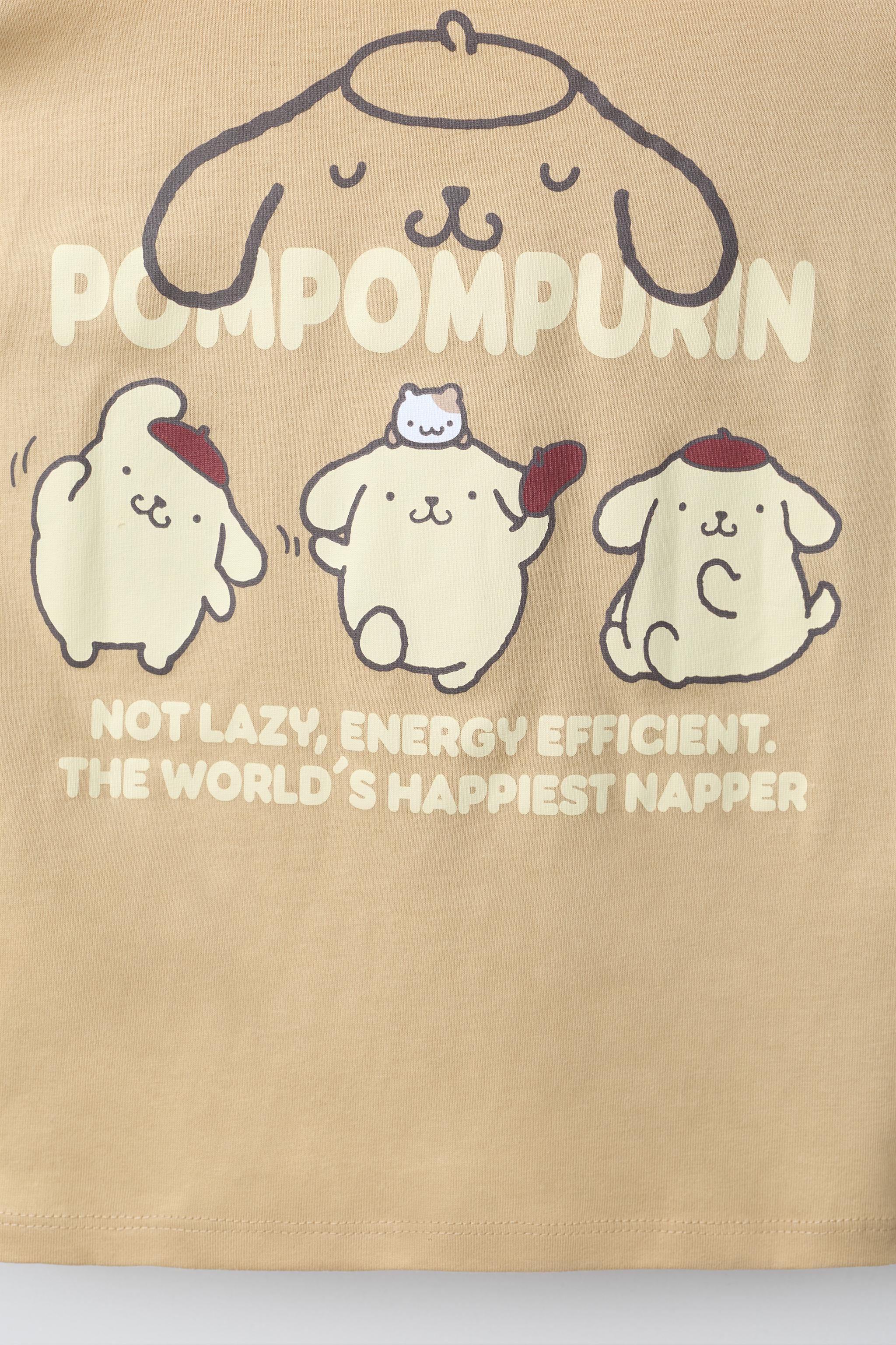 T-SHIRT IMPRIMÉ POMPOMPOURIN © SANRIO