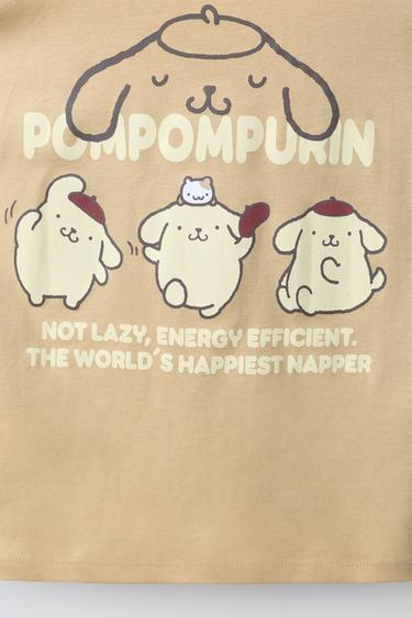 POMPOMPOURIN © SANRIO PRINTED T-SHIRT - Yellow by Zara - Image 3