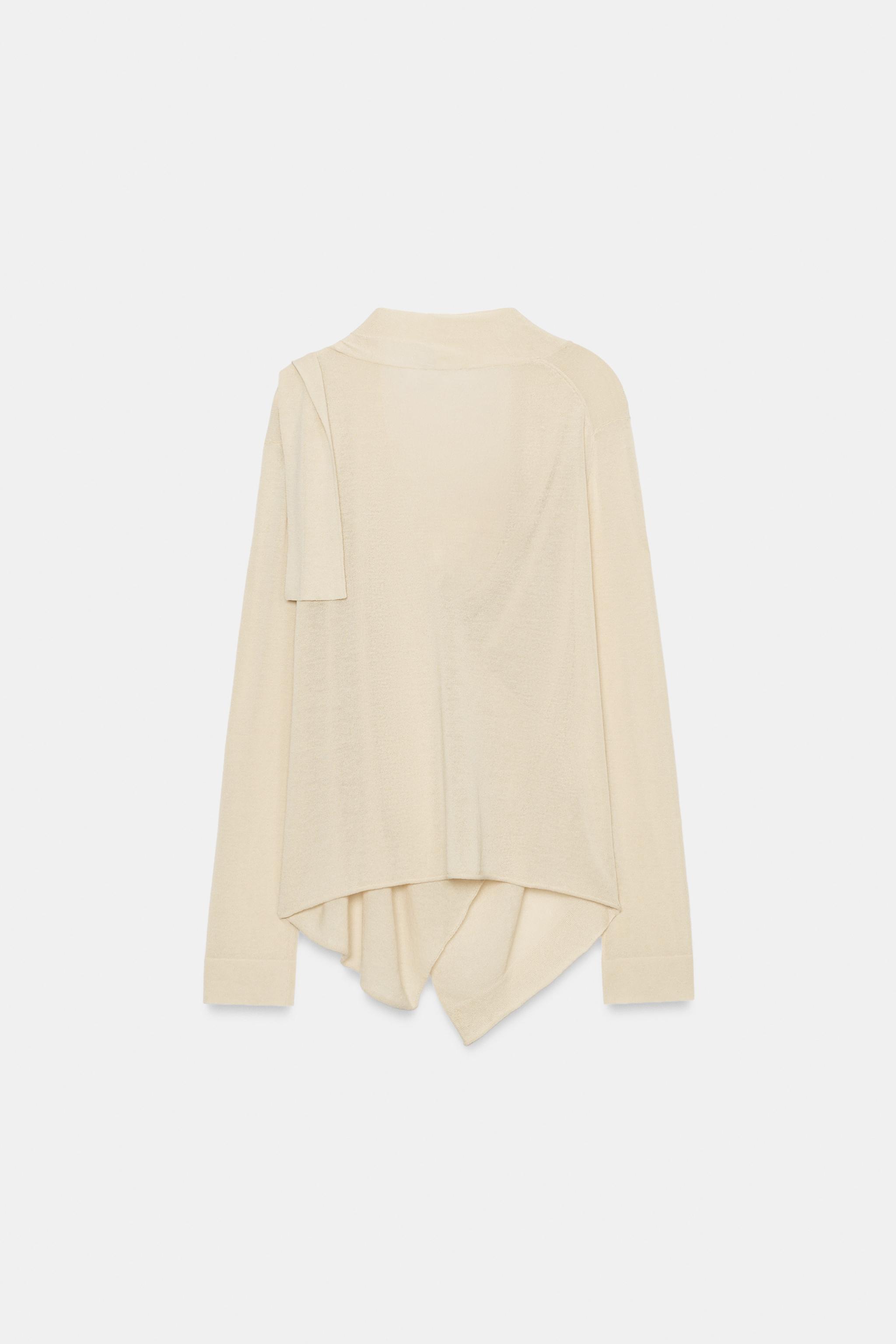 GILET FLUIDE EN MAILLE FINE