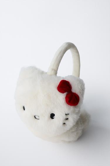 CACHE-OREILLES EFFET FOURRURE HELLO KITTY © SANRIO - Écru de Zara - Image 2