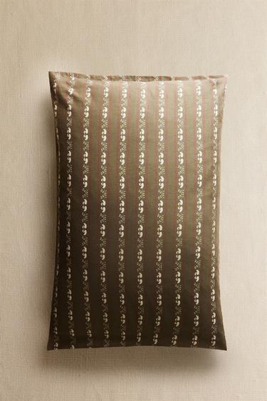 TAIE D’OREILLER ENFANT PETITS CANARDS NOËL - Vert de Zara