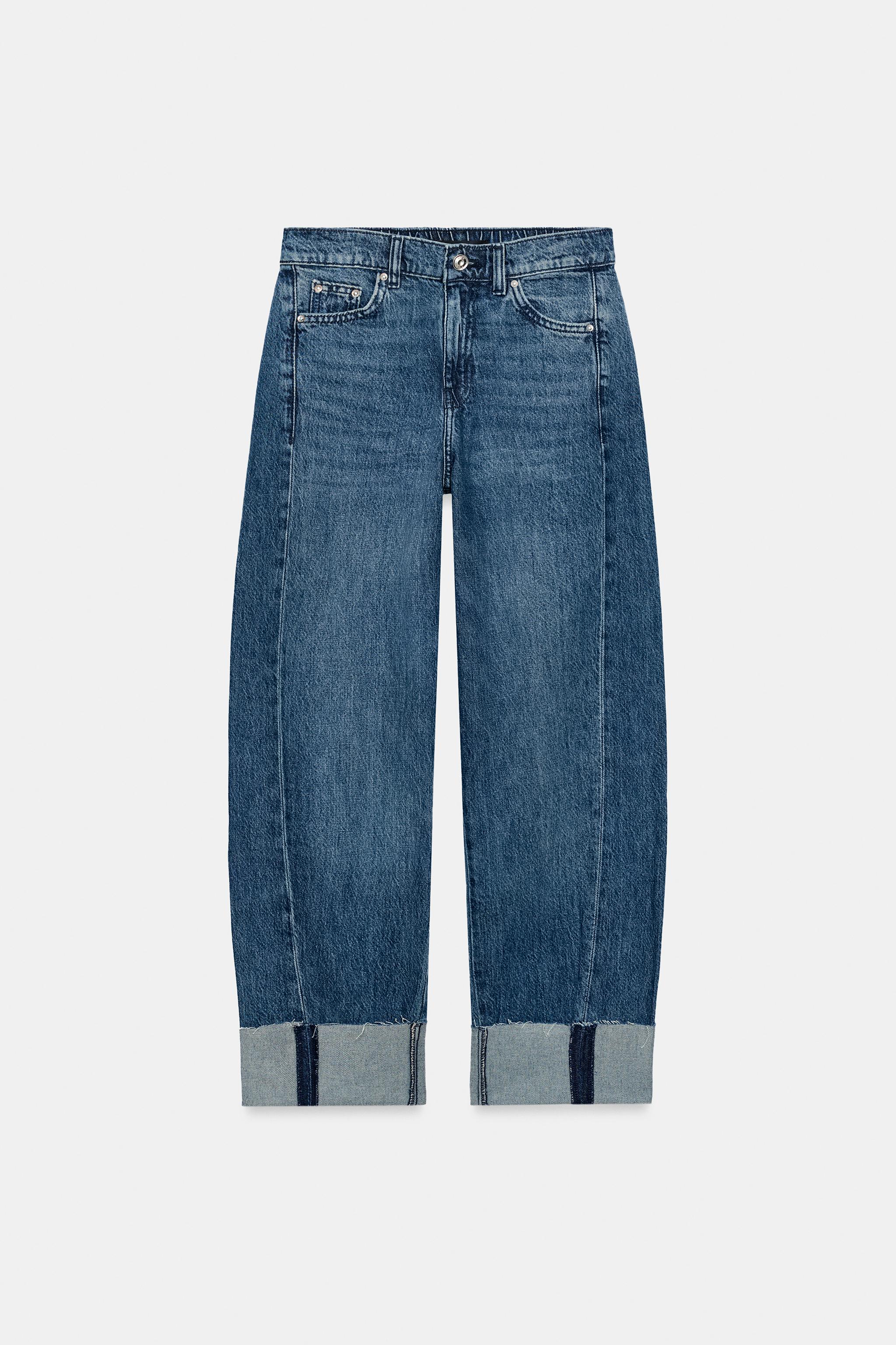 JEAN Z1975 BAGGY TAILLE NORMALE BAS À REVERS