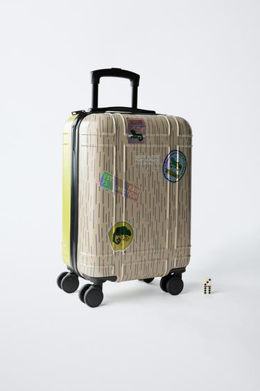 EXPLORER TRAVEL SUITCASE - Taupe Grey by Zara - Image 6