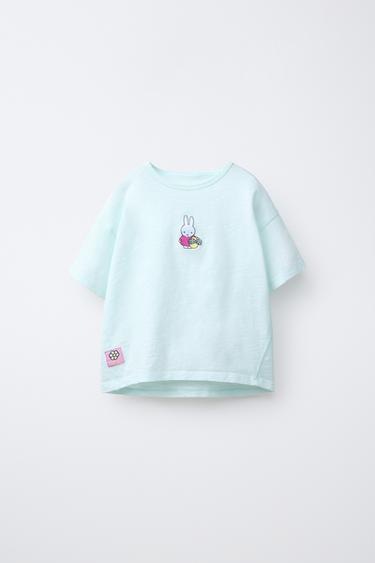 Zaras MÖNSTRAD T-SHIRT MIFFY™ MERCIS BV © - Ljusblå