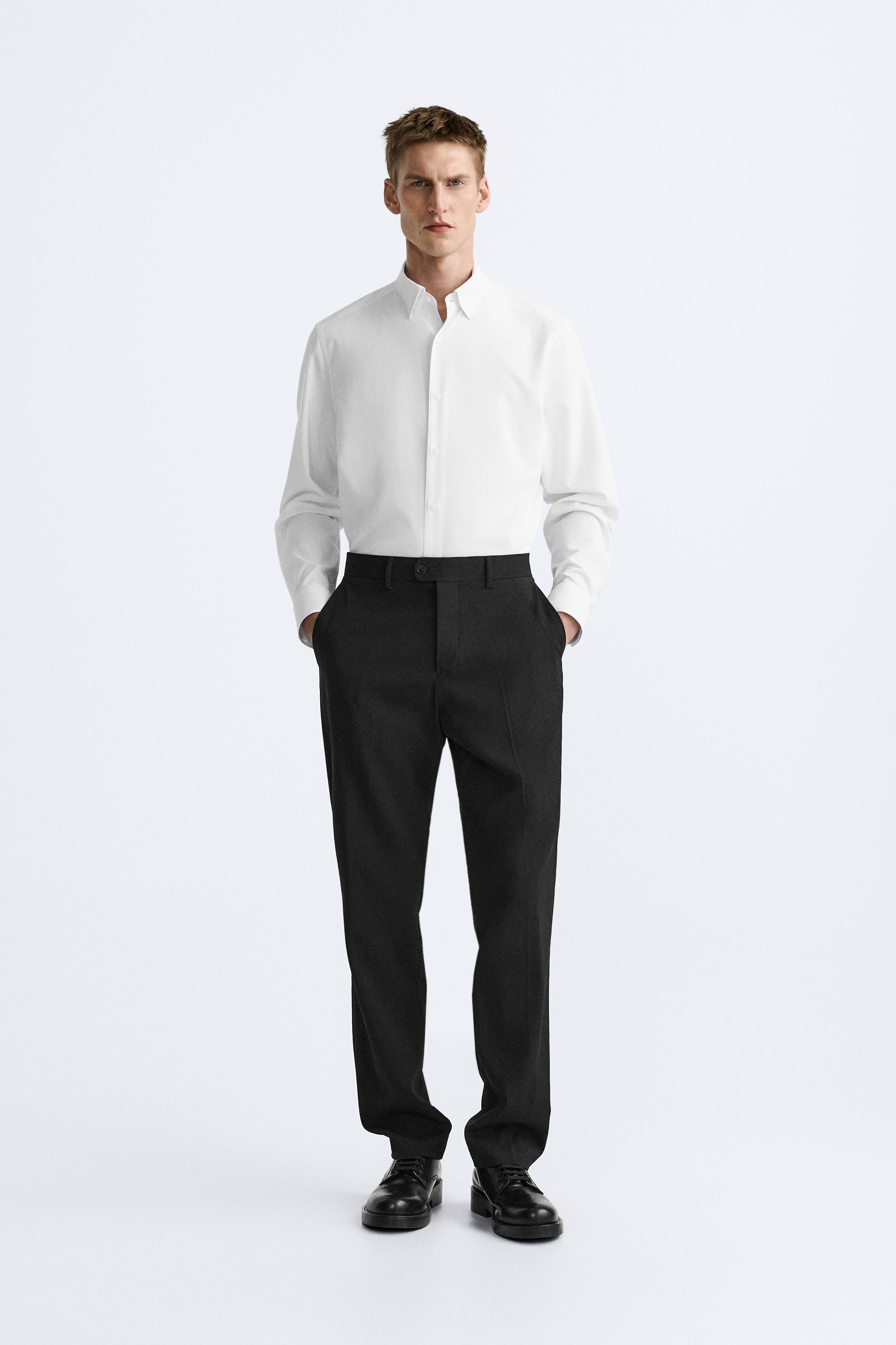 Zara store stretch trousers