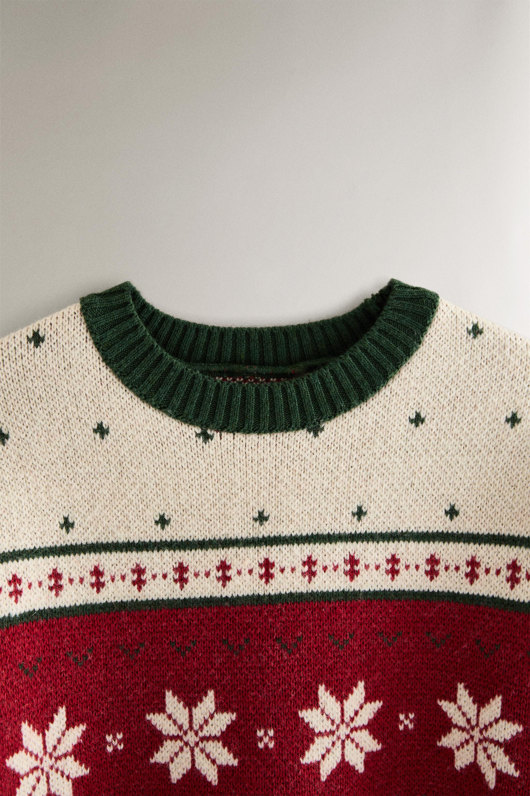 CHRISTMAS JACQUARD SWEATER