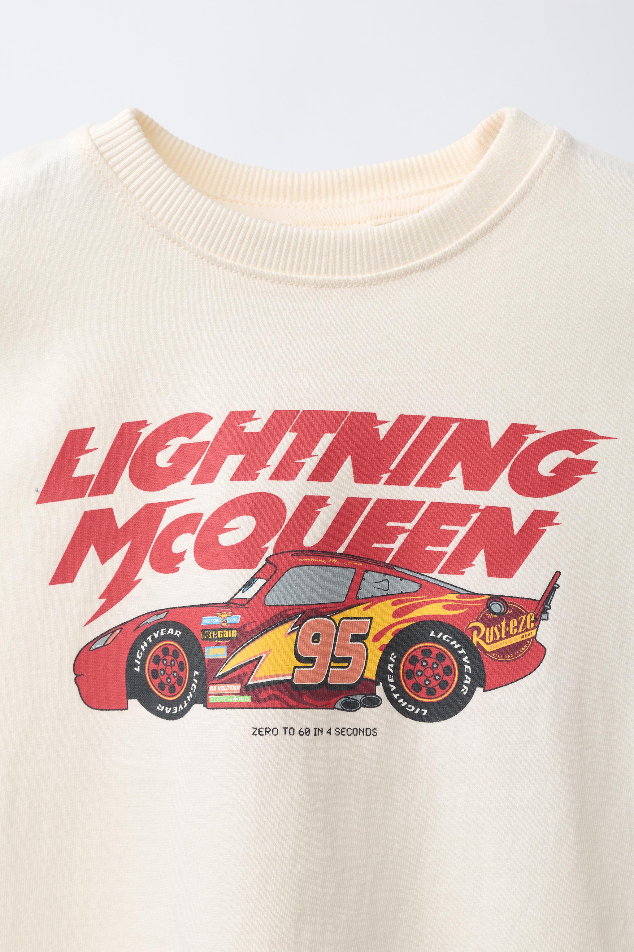 CARS LIGHTNING MCQUEEN T-SHIRT AND BERMUDA SHORTS SET © DISNEY/PIXAR