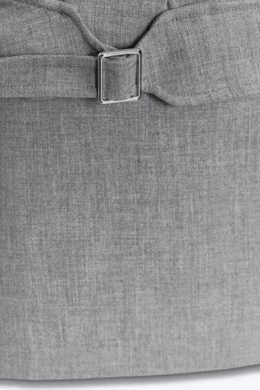 BELTED SHORT DRESS - Light grey by Zara - Image 7