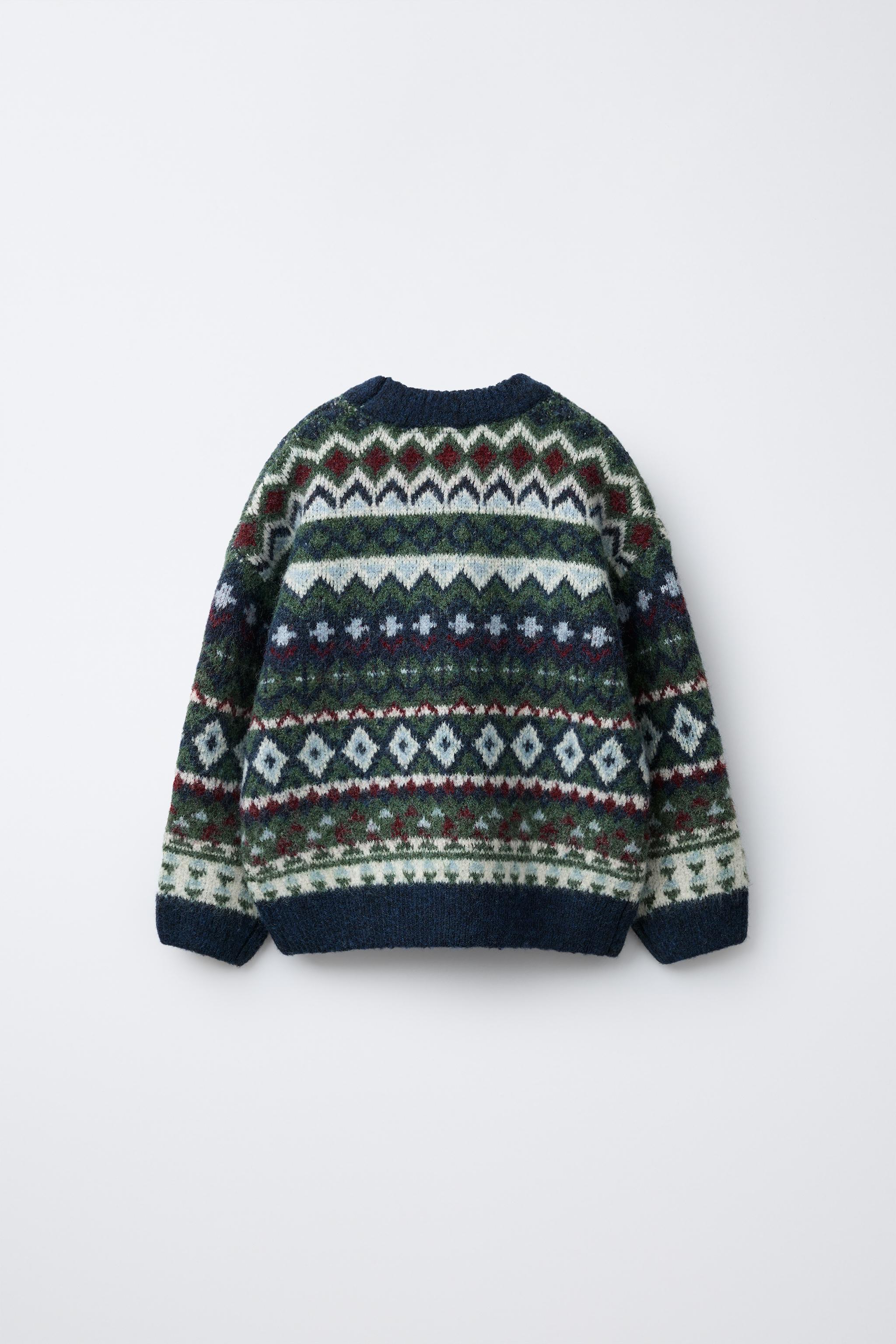 JACQUARD KNIT JUMPER