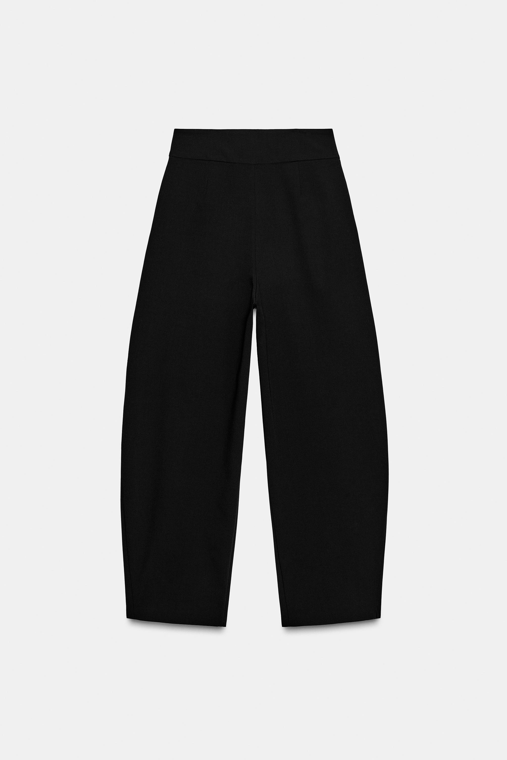 PLEATED BALLOON PANTS - Black | ZARA United States