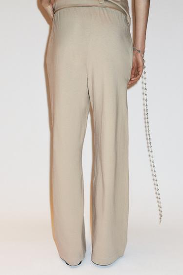 TIE-DYE EFFECT TROUSERS - Sand by Zara - Image 2