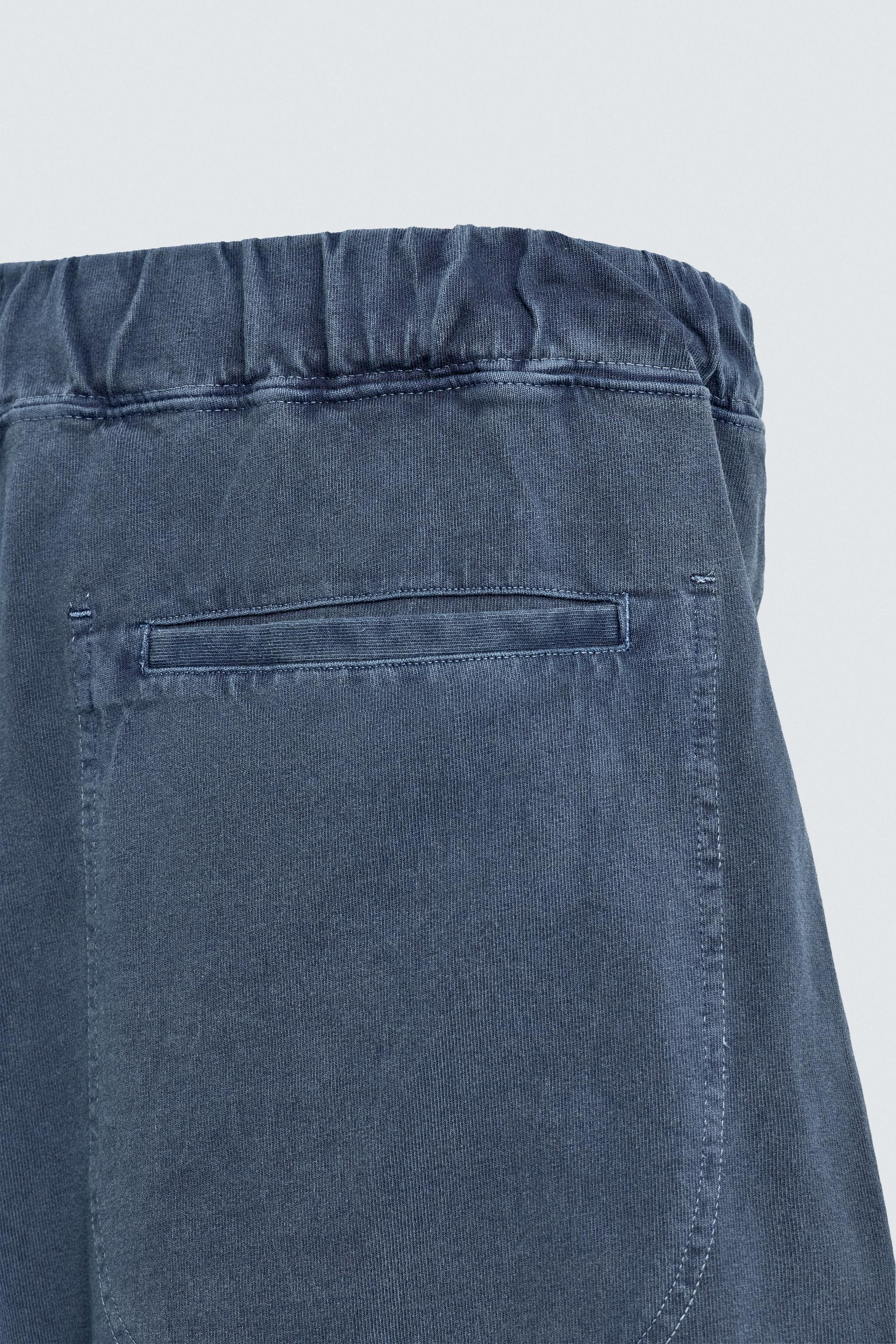 BERMUDA JOGGING EFFET DÉLAVÉ