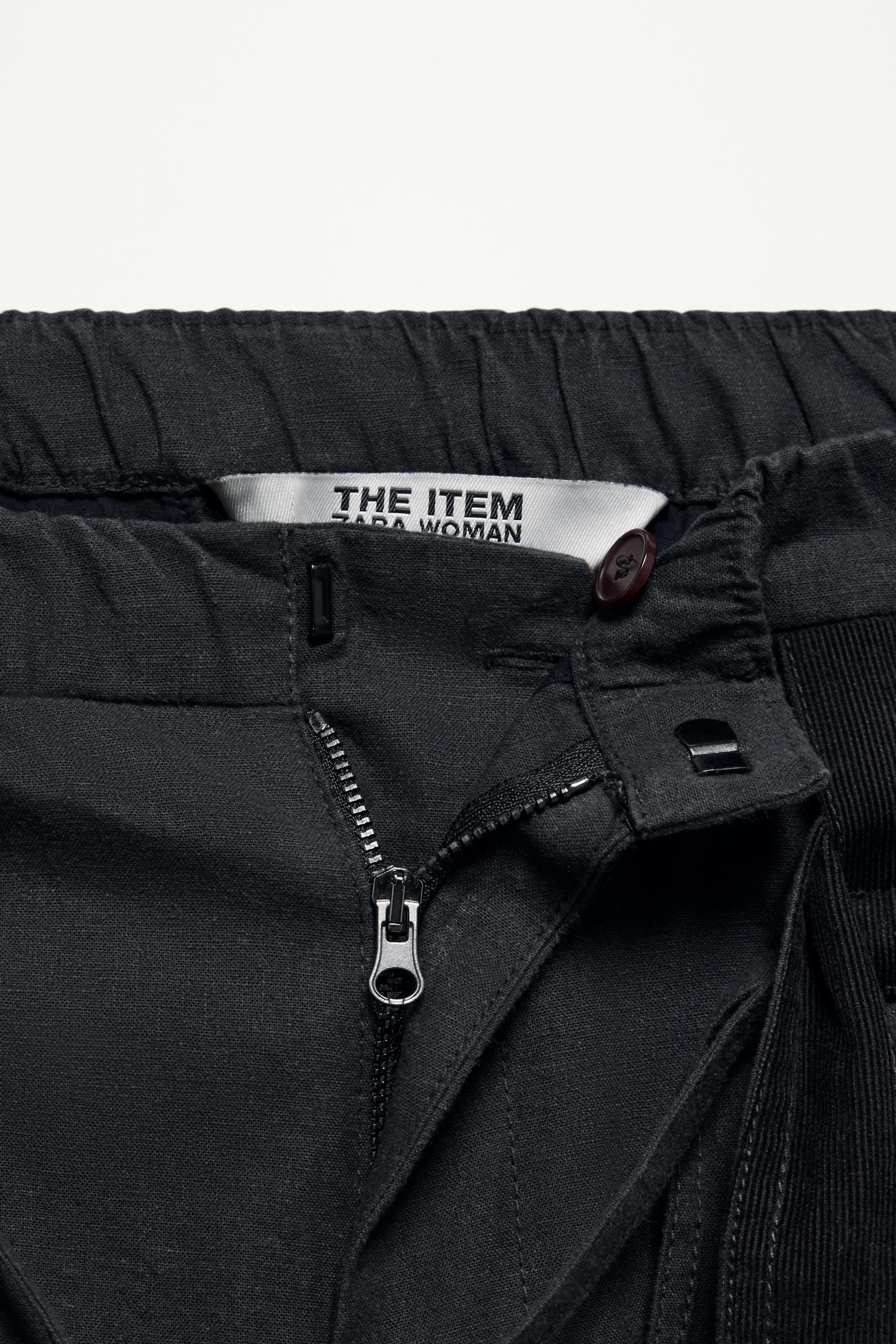 PATCHWORK CARGO PANTS - THE ITEM ZARA WOMAN