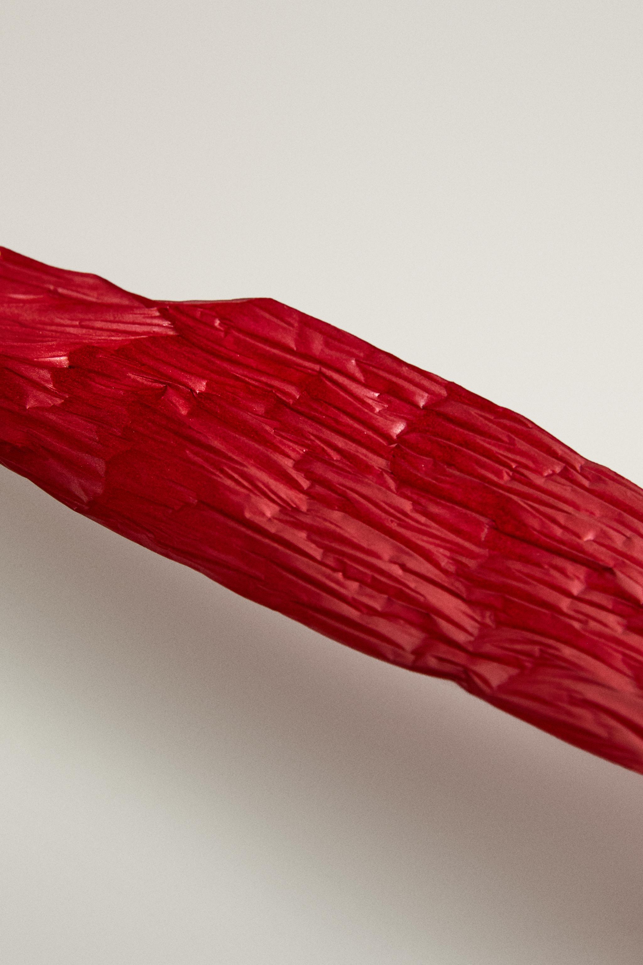TEXTURED PAPER RIBBON FOR CHRISTMAS