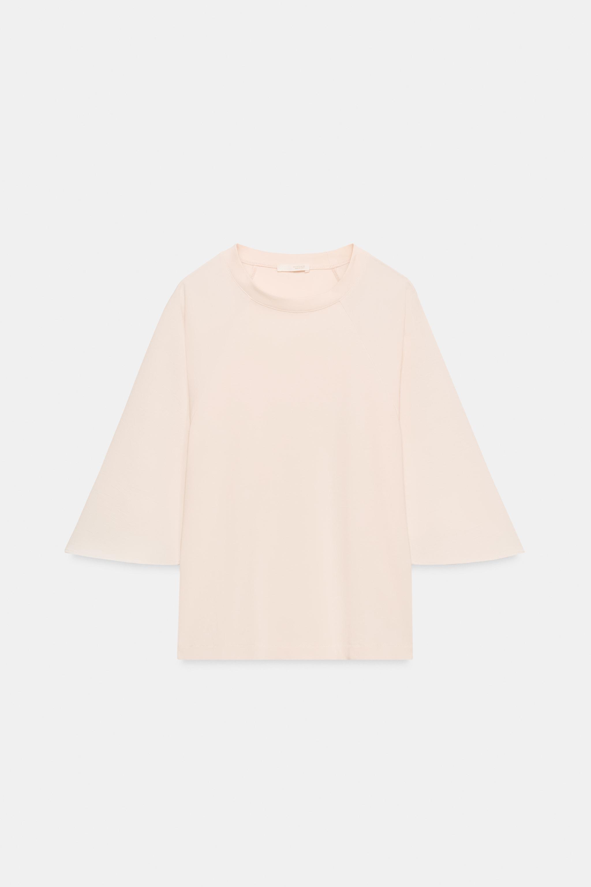 Zara KOMBİNE T-SHIRT görsel 5