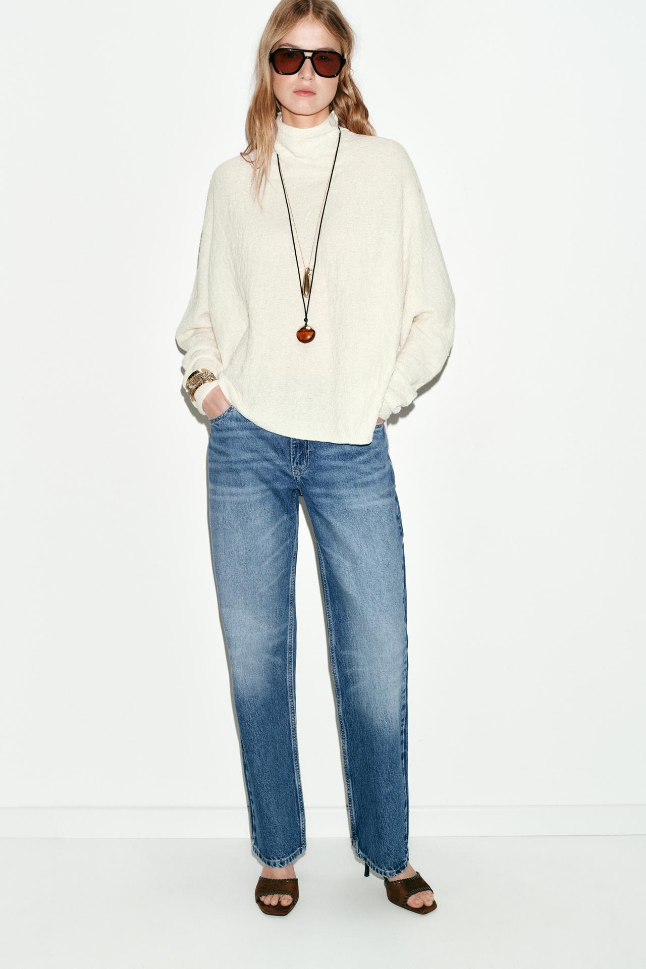 ZARA KNIT CAPE JUMPER