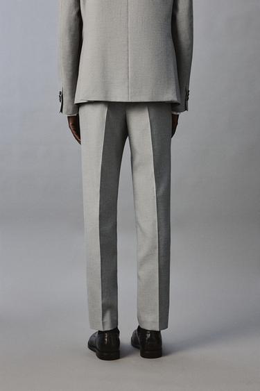 PANTALON DE COSTUME CONFORT - Gris de Zara - Image 2