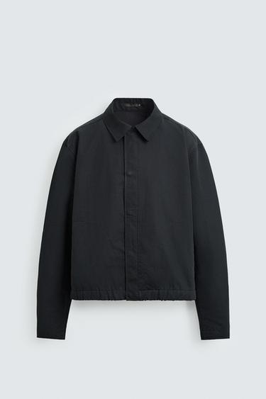 REGULAR FIT WATER-REPELLENT JACKET - Blue by Zara