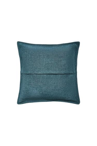 TEXTURED CUSHION COVER - Blue by Zara