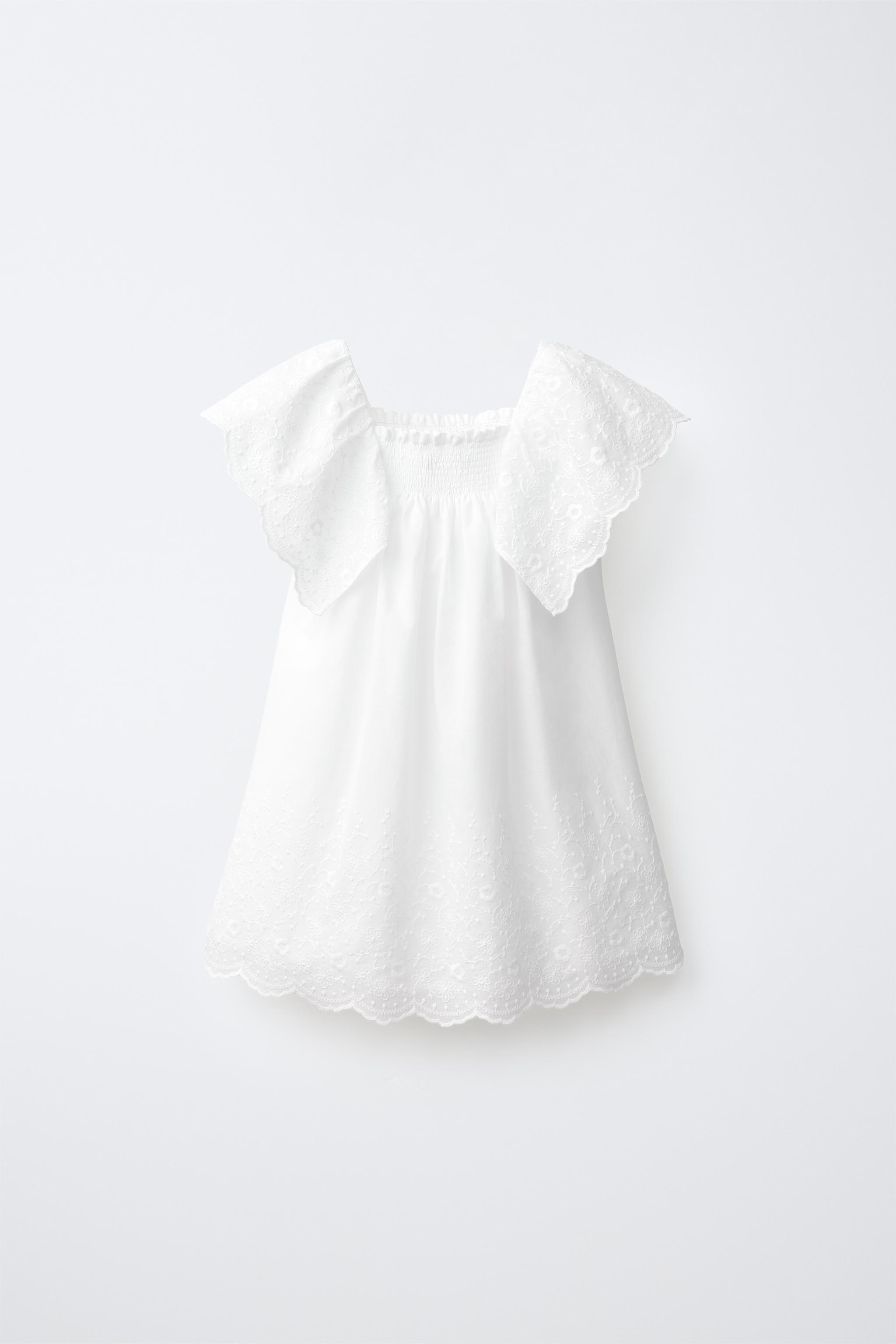 Детские платья Zara EMBROIDERED DRESS — фото 3