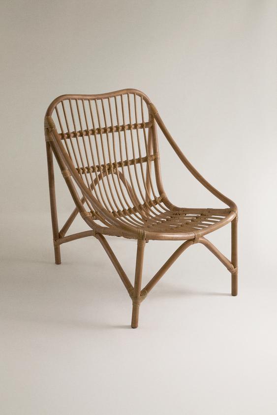 RATTANSESSEL MIT STREBEN - Hellbeige von Zara - Bild 0