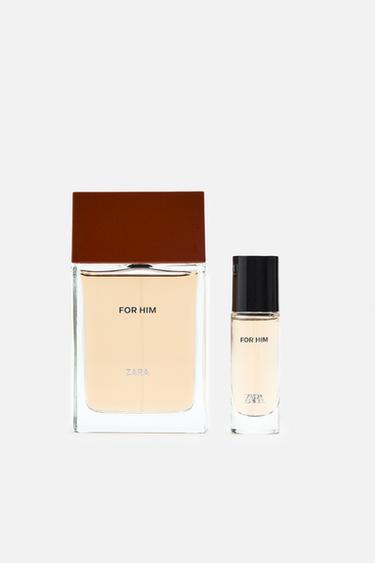 FOR HIM EDT 100 ML ( 3.38 FL. OZ ) + 12 ML ( 0.41 FL. OZ ) - TINTED LEATHER de Zara
