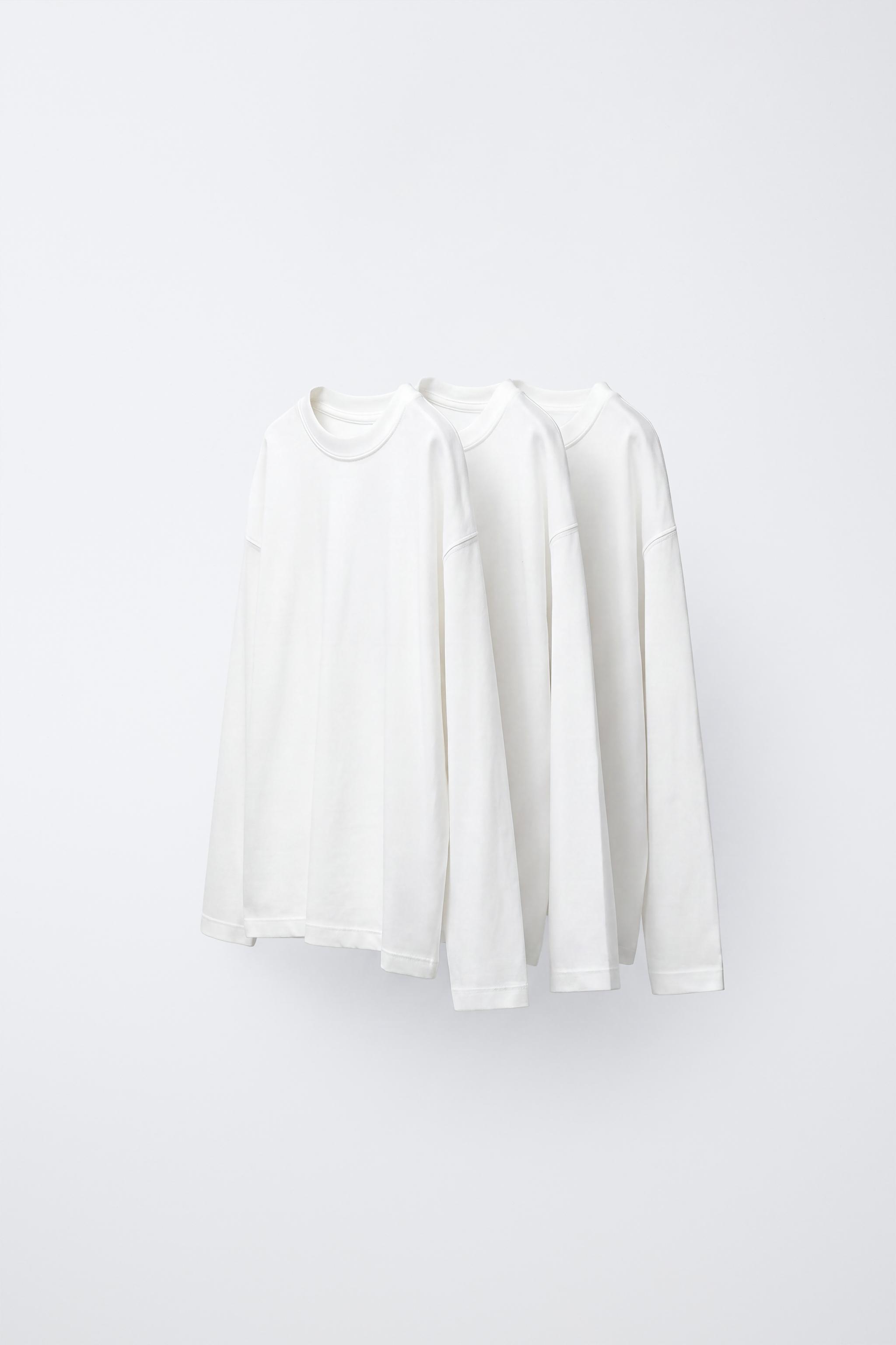 THREE-PACK OF BASIC T-SHIRTS — White