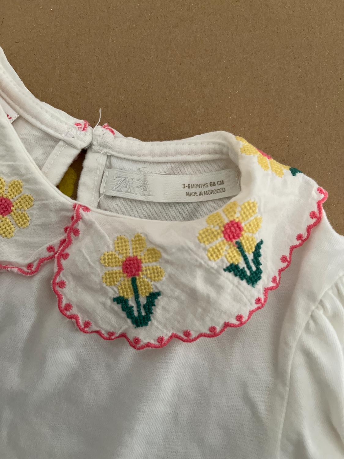 CAMISETA CUELLO FLORES - Image 3