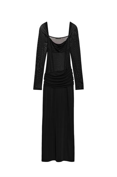 COMBINED FLOWING DRESS